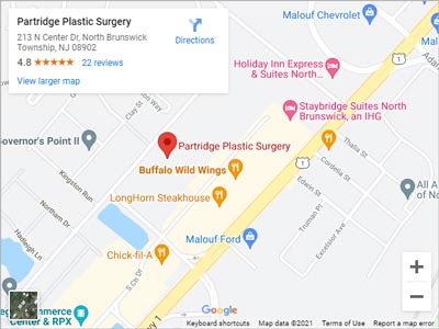 Get Directions to Partridge Plastic Surgery in Princeton, NJ