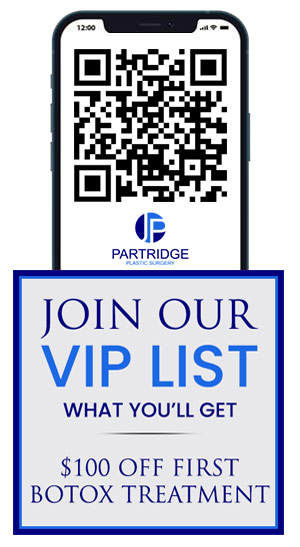 Join the VIP List of Partridge Plastic Surgery in Princeton NJ and North Brunswick NJ